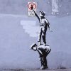 GRAFFITI IS A CRIME' BY BANKSY